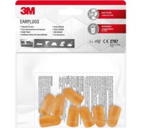 Вкладыши противошумные 3M 1104 одноразовые, 4 пары/уп [7100180078]