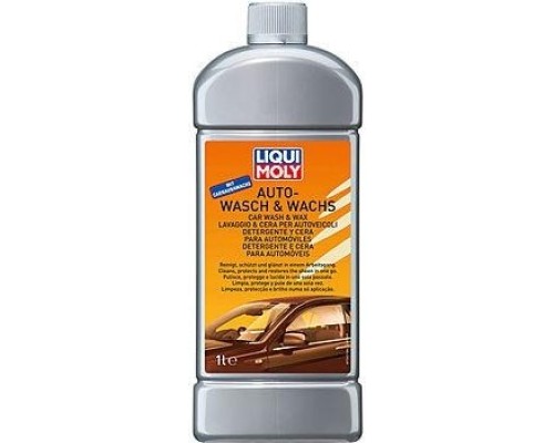 Автомобильный шампунь LIQUI-MOLY Auto-Wasch & Wachs 1 л 1542 с воском [1542]