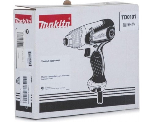 Шуруповерт сетевой MAKITA TD 0101 ударный [TD0101]