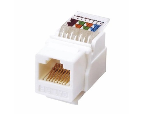 Модуль Keystone Jack REXANT 03-1012 RJ-45(8P8C), UTP, CAT 5e тип180 градусов