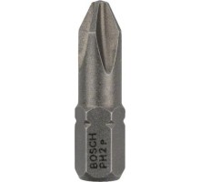 Бита для заворачивания BOSCH Extra Hard 25 мм PH2 3шт [2607001511]