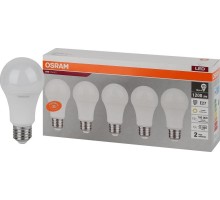 Лампа светодиодная Osram LED VALUE cla125 15sw/830 230v e27 (уп 5 шт) 4058075577800