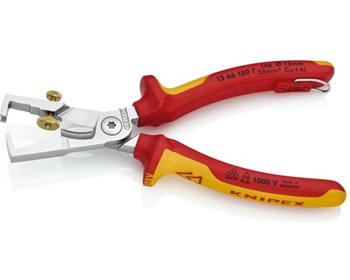 Инструмент для удаления изоляции KNIPEX StriX 1366180T [KN-1366180T]