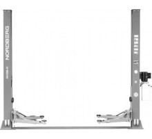 Подъемник автомобильный NORDBERG N4120B-4G 220v 2х стоечный 4т (серый) [ЦБ-0011199]