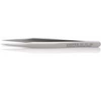 Пинцет KNIPEX KN-922106 прецизионный, 80 мм, гладкие прямые игловидные губ