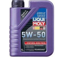 Масло моторное LIQUI MOLY SAE  5W50 Synthoil High Tech   1 л 9066 синтетическое [9066]