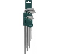 Набор ключей шестигранных JONNESWAY H03SM109S EXTRA LONG 1,5-10мм, 9 предметов 047093
