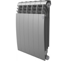 Радиатор отопления ROYAL THERMO Biliner B 500 Серебристый - 6 секц. биметаллический НС-1682278