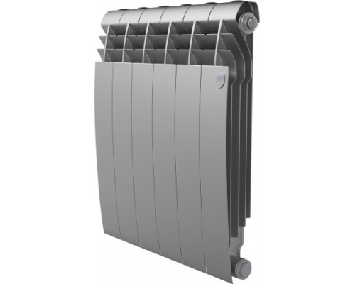 Радиатор отопления ROYAL THERMO Biliner B 500 Серебристый - 6 секц. биметаллический НС-1682278 купить с доставкой и официальной гарантией