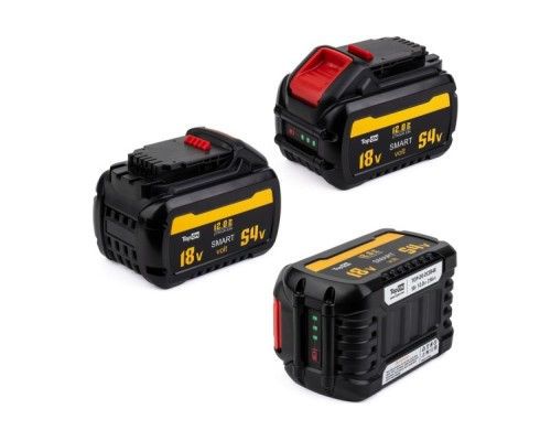 Аккумулятор TopON для Dewalt XR FLEX VOLT 18/54V 12.0Ah (Li-ion) [TOP-DE-DCB548]