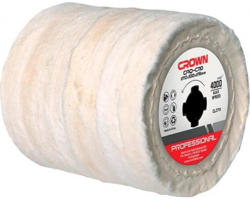 Щетка полировальная Crown CAQ-C110 из ткани Щетка полировальная Crown CAQ-C110 из ткани