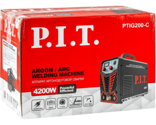 Аппарат аргонно-дуговой сварки P.I.T. PTIG200-C