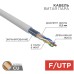 Кабель REXANT F/UTP, CAT 5e, ZH нг(A)-HF (LSZH) 4х2х0,50мм, 24AWG внутр. серый [01-0169]