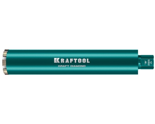 Алмазная коронка для сухого сверления KRAFTOOL DIAMOND 82 мм 450 мм, 1 1/4