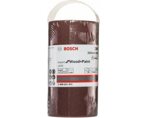 Лента-рулон BOSCH 115 мм G240 J450 Expert for Wood and Paint (рул.5м.) [2608621471]