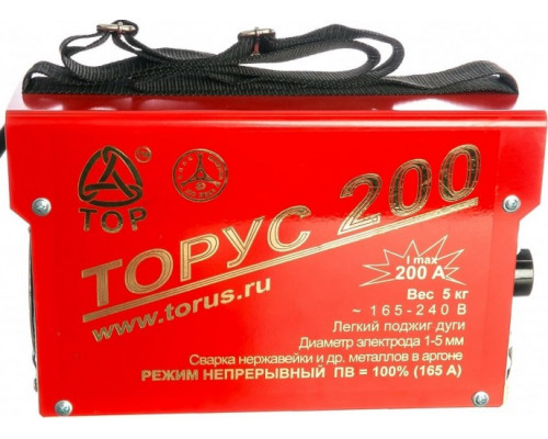 Сварочный инвертор Торус 200 НАКС 95566013