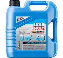 Масло моторное LIQUI MOLY SAE  0W40 Leiсhtlauf Energy 4 л 39035/20740 синтетическое [39035/20740]