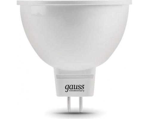 Лампа светодиодная GAUSS MR16 elementary 7w 550lm 4100k gu5.3 led [13527]