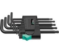 Набор ключей TORX WERA 967 PKL/9 TORX® 9 предметов WE-024242 WE-024242
