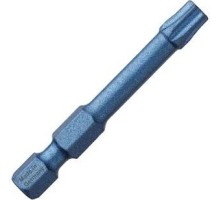 Бита для заворачивания USH BLUE SHOCK IMPACT T25, 50мм  torsion (63496) [USH-63496]