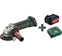 УШМ аккумуляторная METABO W 18 LTX 125 Quick 1х4.0Ач T03330