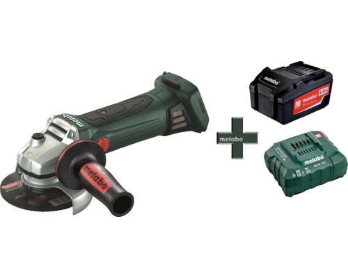 УШМ аккумуляторная METABO W 18 LTX 125 Quick 1х4.0Ач [T03330]