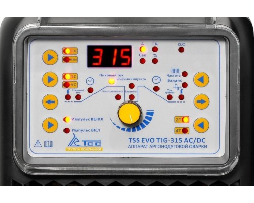 Аппарат аргонно-дуговой сварки ТСС EVO TIG-315 AC/DC [035264]