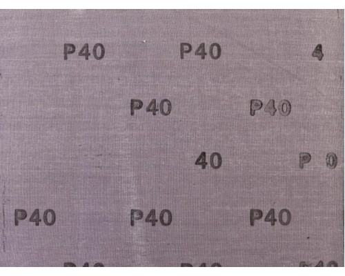 Лист шлифовальный ЗУБР СТАНДАРТ на тканевой основе, водостойкий 230х280мм, р40, 5ш [35415-040]