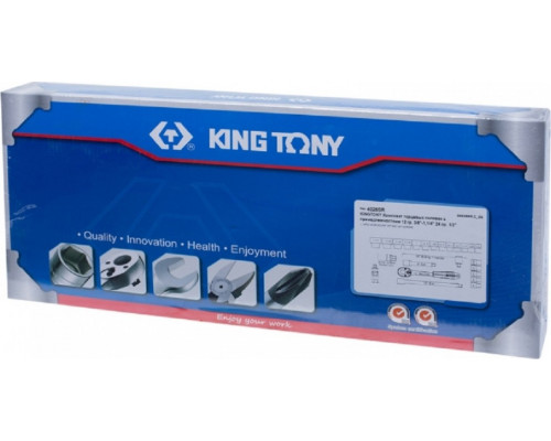 Набор головок 1/2" KING TONY 4028SR, 24 предмета