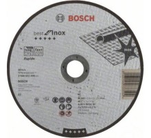 Отрезной круг по нержавеющей стали BOSCH 180х1,6х22 мм AS46TINOX-BF Best for Inox [2608603498]