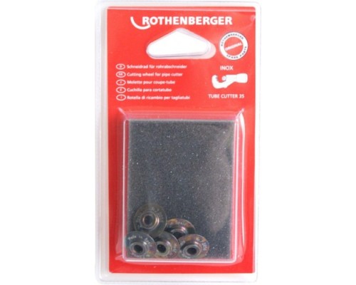 Ролик для труборезов ROTHENBERGER INOX TUBE CUTTER 070056D, 5 шт. [70056D]