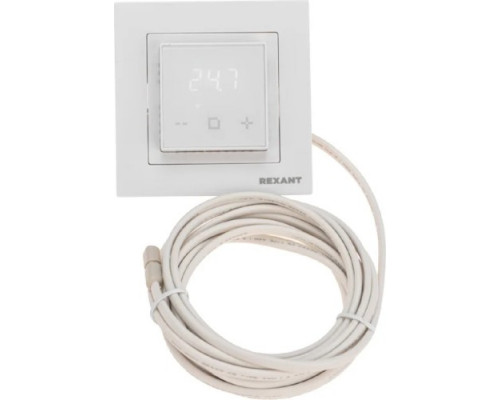 Термостат REXANT 51-0577 цифровой RX-44W сенсорный, с Wi-Fi