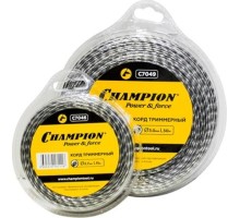 Леска триммерная CHAMPION Tri-twist 2.7мм/ 15м витой треугольник (C7046) [C7046]