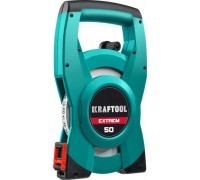 Рулетка геодезическая KRAFTOOL EXTREM 50 м стальная мерная лента 34185-50