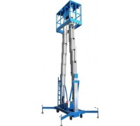 Подъемник двухмачтовый телескопический Prolift GTWY  8-200 DC аккумуляторный (8 м/200 кг)