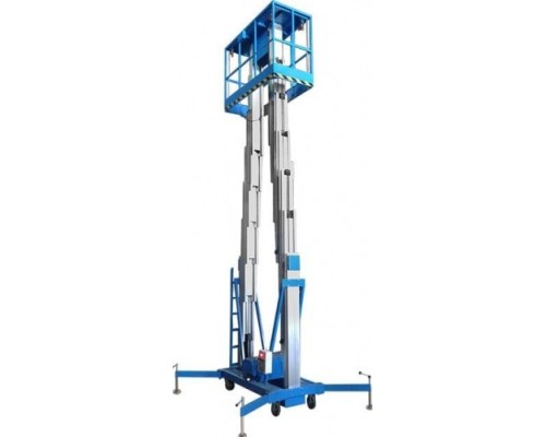 Подъемник двухмачтовый телескопический PROLIFT GTWY 8-200 DC аккумуляторный (8 м/200 кг)