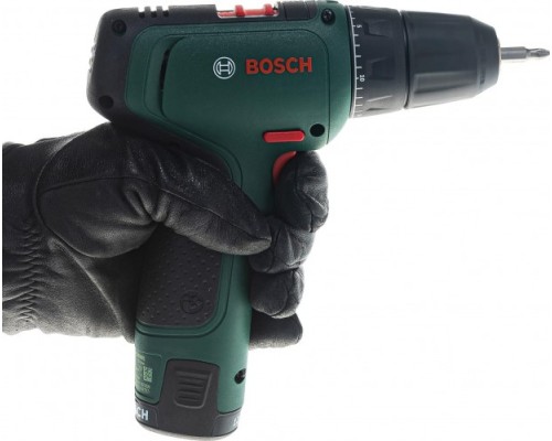 Аккумуляторная дрель-шуруповерт BOSCH EasyDrill 1200 [06039A210B] Кейс, 2х1,5Ач