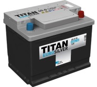Аккумулятор Titan EUROSILVER 60.0 VL низкий 600А 4607008884623