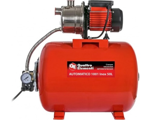 Установка для водоснабжения QUATTRO ELEMENTI AUTOMATICO 1001 INOX 50L [910-225]