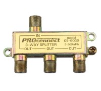 Делитель Proconnect 05-6032 ТВх3 под F-разъем, 5-900МГц