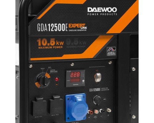 Электростанция бензиновая DAEWOO GDA 12500E [GDA 12500E]