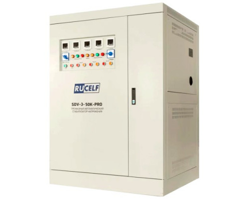 Стабилизатор напряжения трехфазный RUCELF SDV-3-50K-PRO