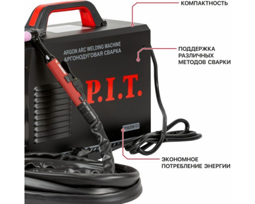 Аппарат аргонно-дуговой сварки P.I.T. PTIG200-C1