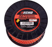 Леска триммерная ECHO 2,0мм/ 324м Cross Fire Line (крест) C2070141