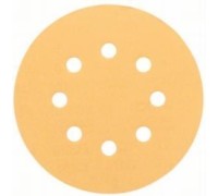 Диск на велюровой основе с отверстиями BOSCH 125/8 мм отв. Р 180 Best for Wood+Paint 2608607829