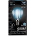 Лампа светодиодная GAUSS Шар filament шар 7w 580lm 4100к е14 led [105801207]