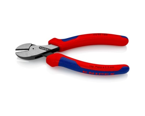 Бокорезы KNIPEX KN-7302160SB X-cut 160 мм