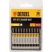 Набор бит DENZEL TORX 10х50 сталь s2, шестигранный профиль, 10 шт. [11667]