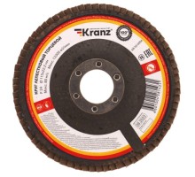 Круг лепестковый Kranz KR-90-0004 торцевой, p24, 115х22,2мм