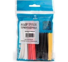 Набор термоусадочных трубок КВТ Колорит 4/2 73634